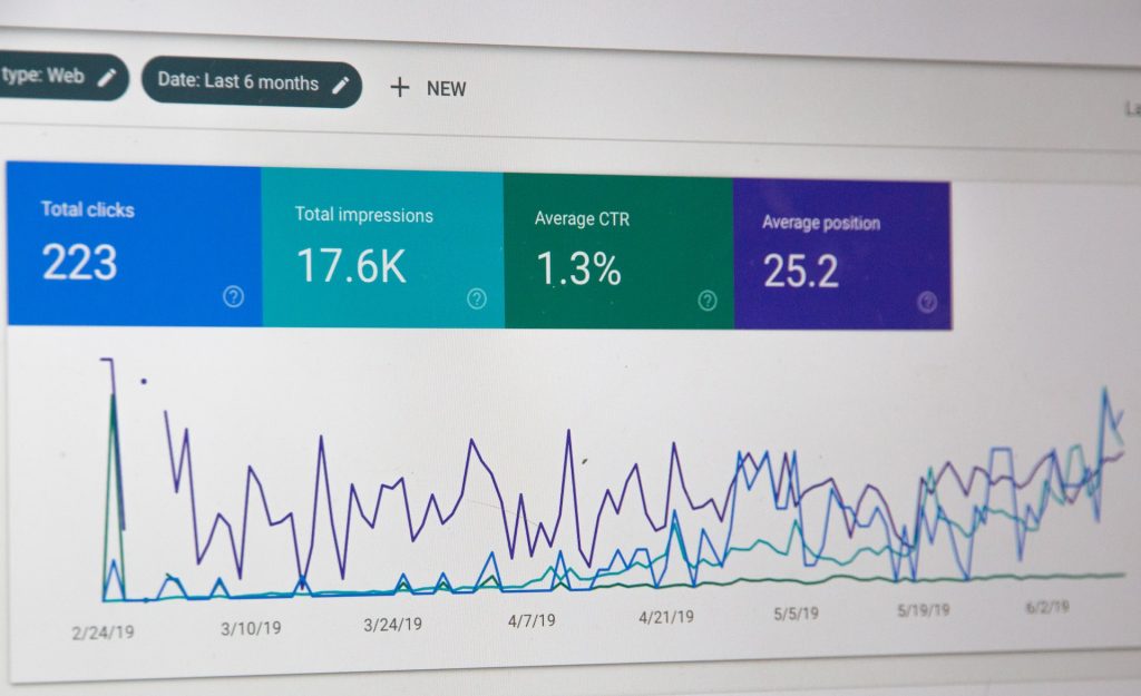Google Search Analytics Screenshot