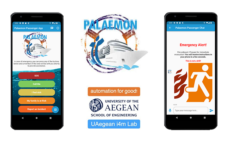 PALAEMON Passenger App Screenshots